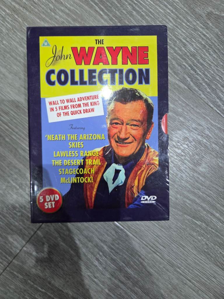 John Wayne DVD pack 5 new