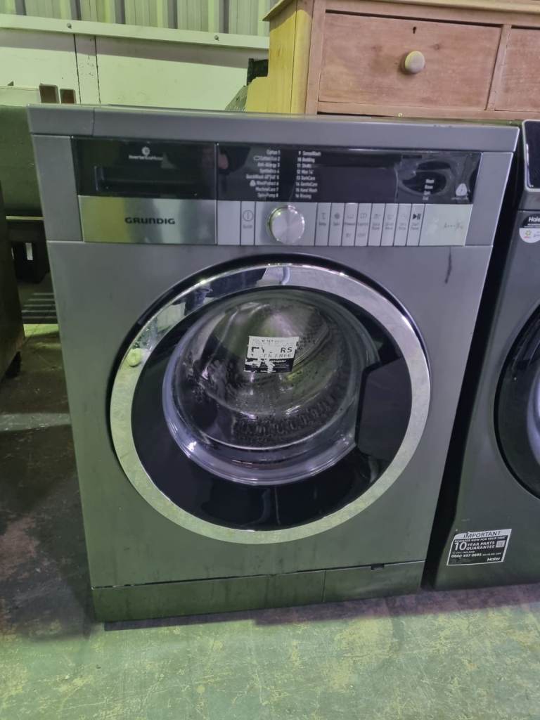 Grundig 8kg washing machine & free delivery warranty