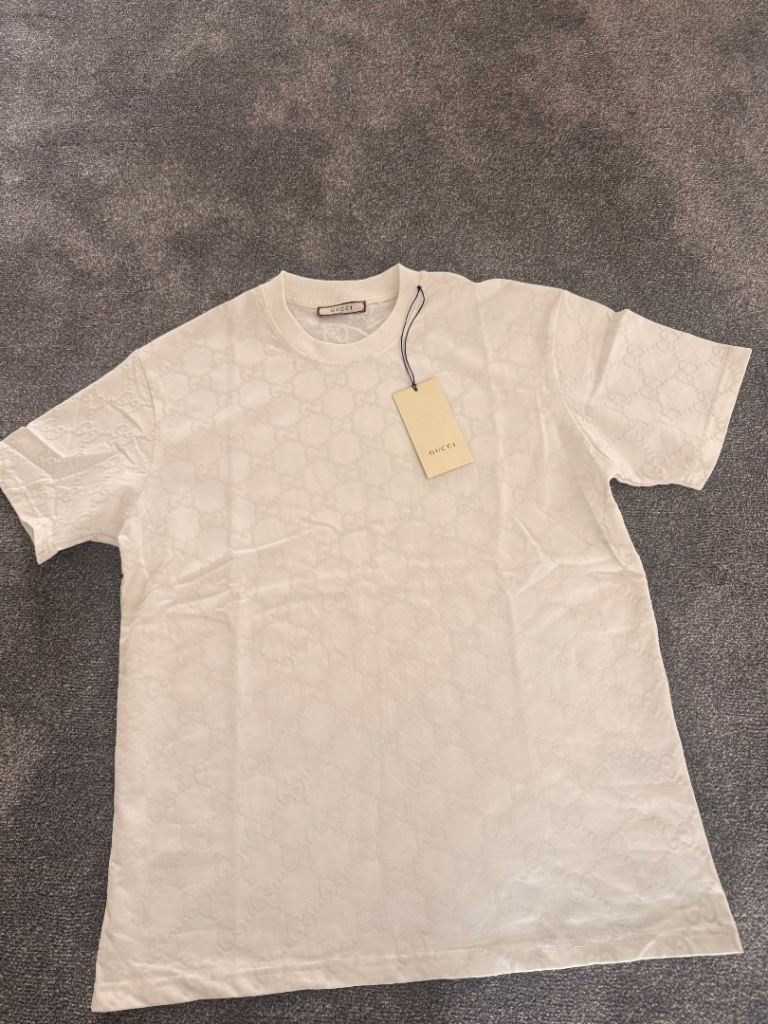 New Gucci T-shirt with Tags – White, Size L