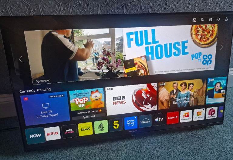 43inch lg smart tv Latest 2025 model