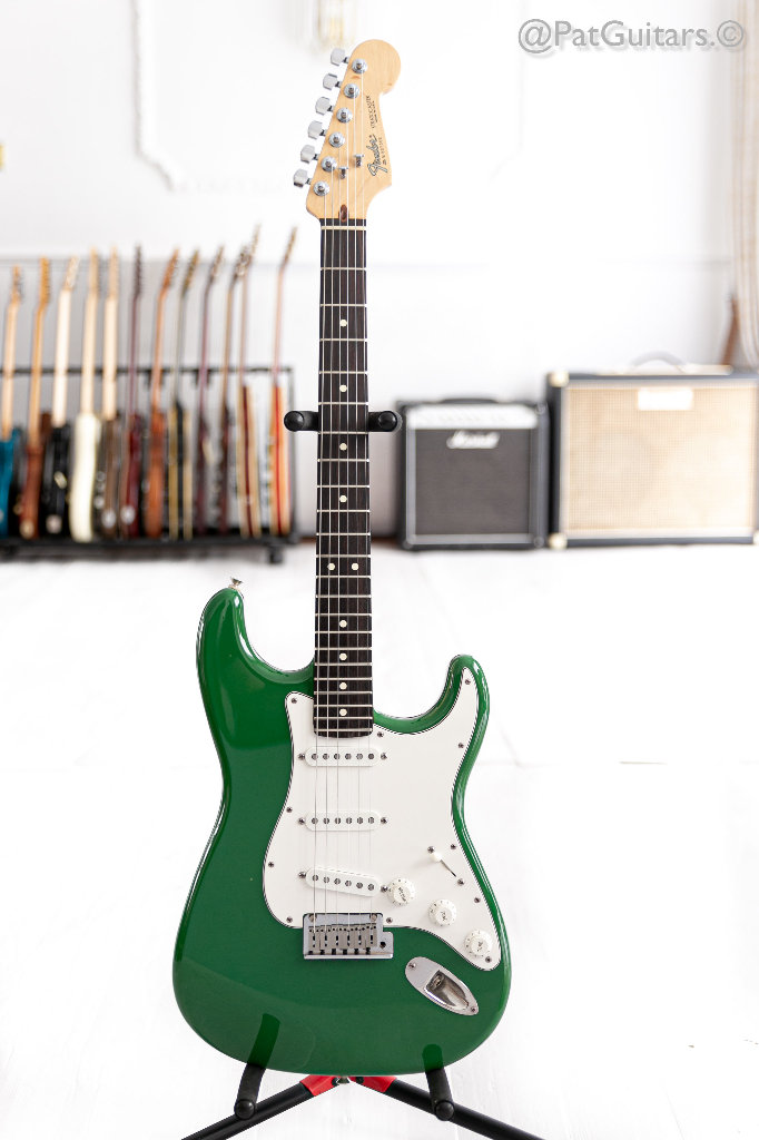 1988 Fender USA Limited Edition Stratocaster in Tanqueray Green.