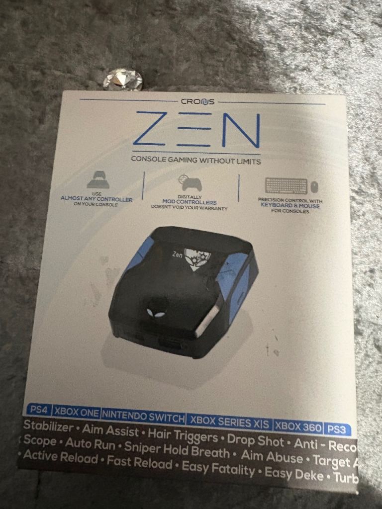 Zen fro pc and x box one or the s or x and ps5 and ps4