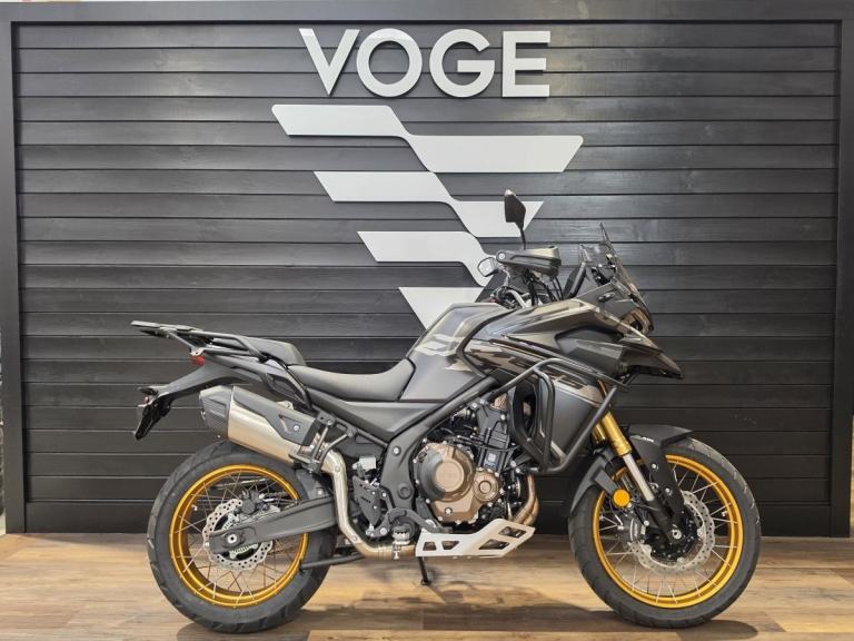 New & Unregistered - 2026 Model VOGE DS625X - Adventure Motorcycle Matt Black