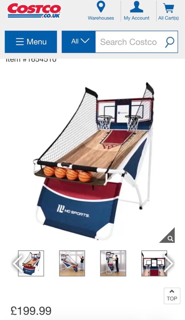 Basketball Hoop Electronic Game