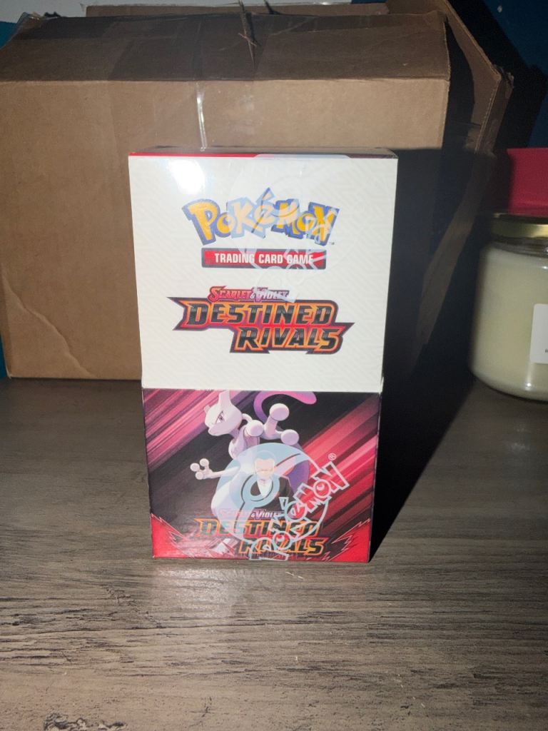Pokemon Destined Rivals Half Booster Box (16 packs) NEW AND SEALED