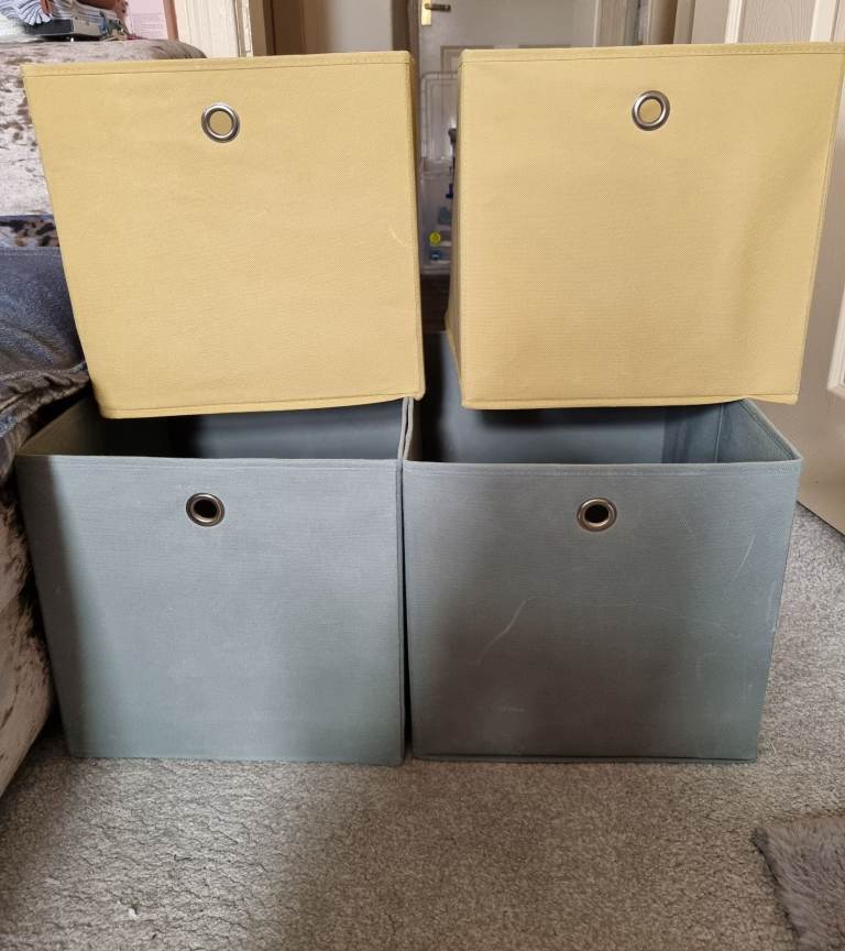 Cubed storage boxes