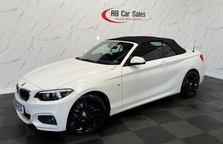 2018 BMW 2 Series 218d M Sport 2dr [Nav] CONVERTIBLE DIESEL Manual