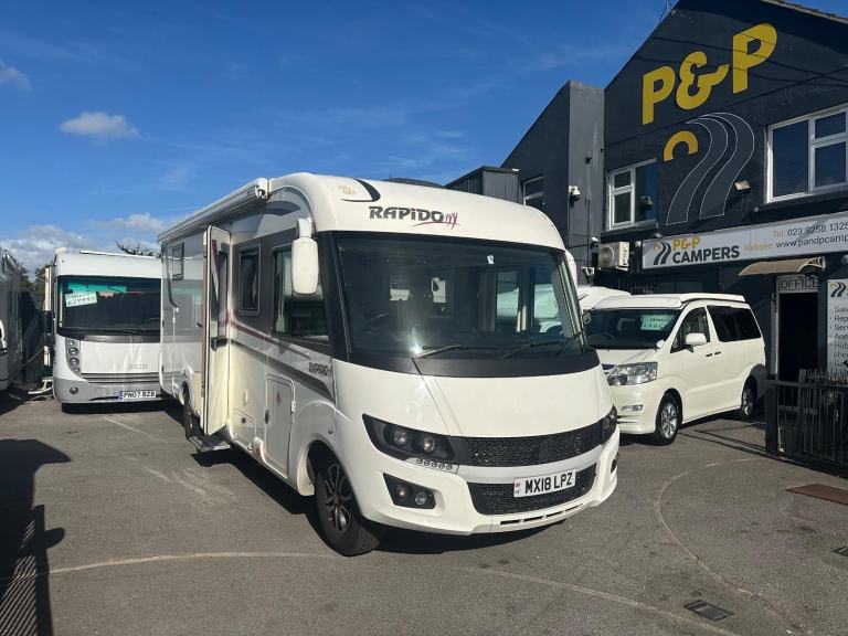 Rapido 8096dF 4 BERTH ISLAND BED 4 BELTS PREMIUM LINE DIESEL AUTOMATIC 2018/18