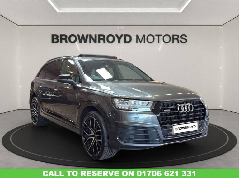 2018 Audi Q7 3.0 TDI V6 S line SUV 5dr Diesel Tiptronic quattro Euro 6 (s/s) (218 ps) ESTATE Dies...
