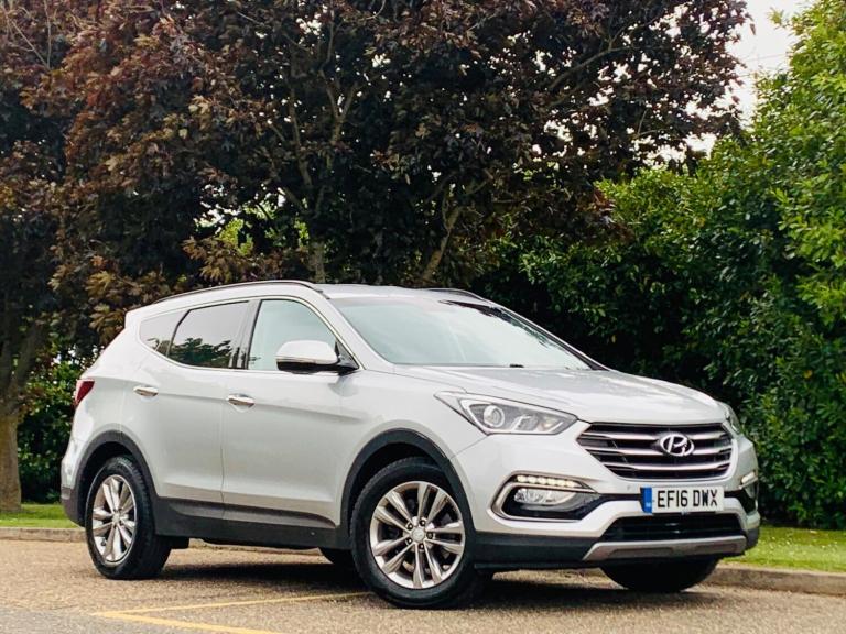 2016 Hyundai Santa Fe 2.2 CRDi Blue Drive Premium Auto 4WD Euro 6 (s/s) 5dr (7 Seat) ESTATE Diese...