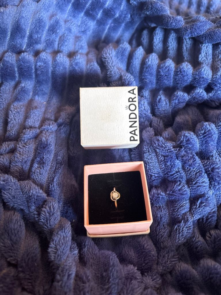 Pandora ring and small box