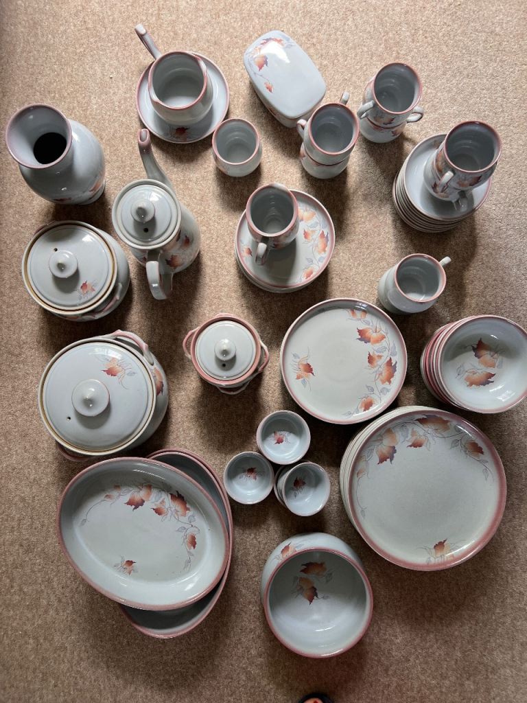 Denby Twilight dinner set - lots of pieces