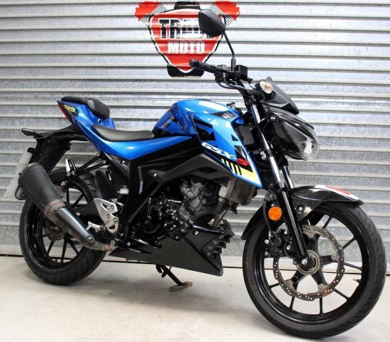 2020 70 SUZUKI GSX-S125 GSXS 125 BLUE NEW MOT LEARNER LEGAL HPI CLEAR TRADESALE