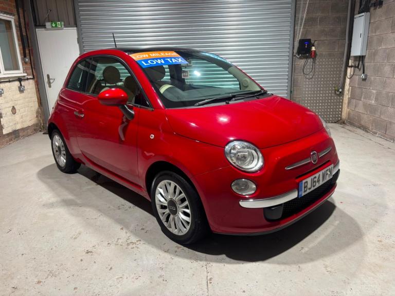 2014 Fiat 500 1.2 Lounge 3dr [Start Stop] HATCHBACK Petrol Manual