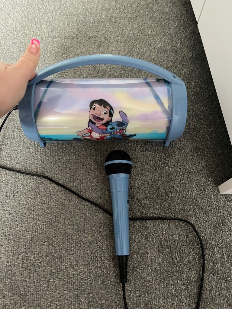 Stitch karaoke machine 
