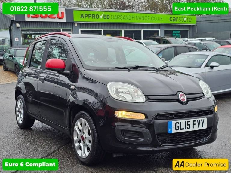 2015 Fiat Panda Black 1.2 Easy Euro 6 hatchback, 41,000 miles, ULEZ compliant, 5-Speed manu Hatch...