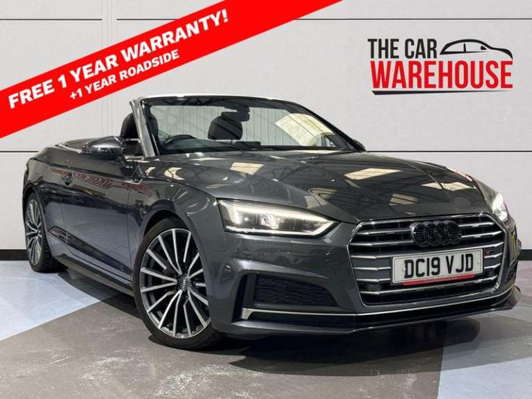 2019 Audi A5 40 TDI S Line 2dr S Tronic Automatic Convertible Diesel Automatic
