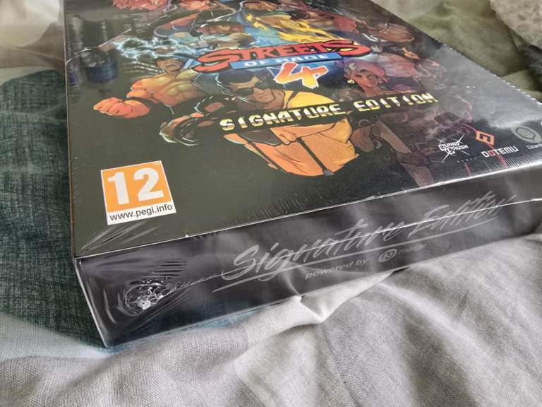 Streets Of Rage 4 Signature Edition Xbox One Game - BRAND NEW & SEALED