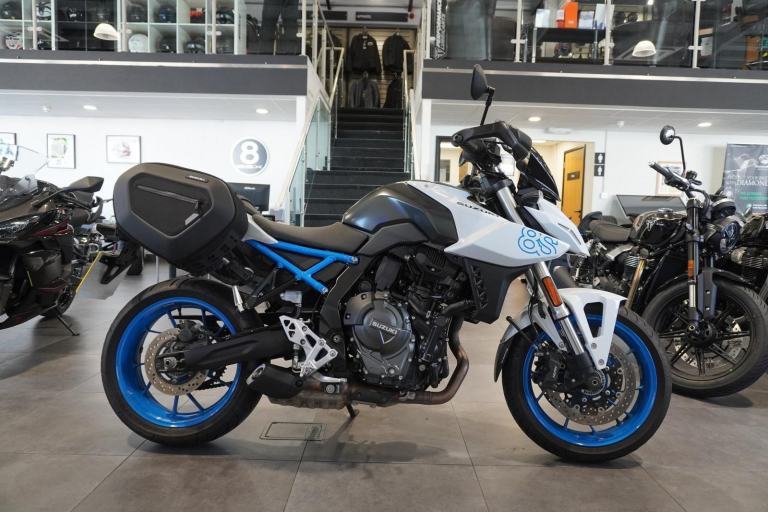 Suzuki GSX-8S, 2023, White with just 9808miles Only £5495. 