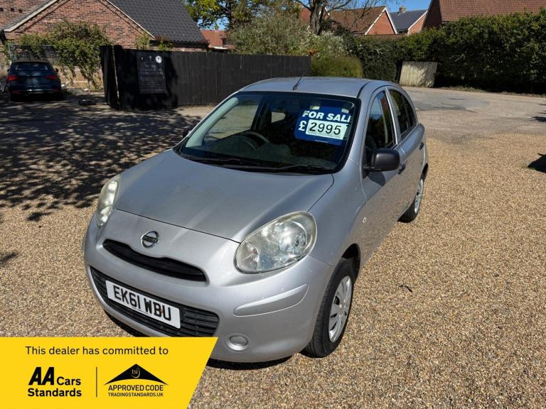 2011 Nissan Micra 1.2 Visia 5dr HATCHBACK Petrol Manual