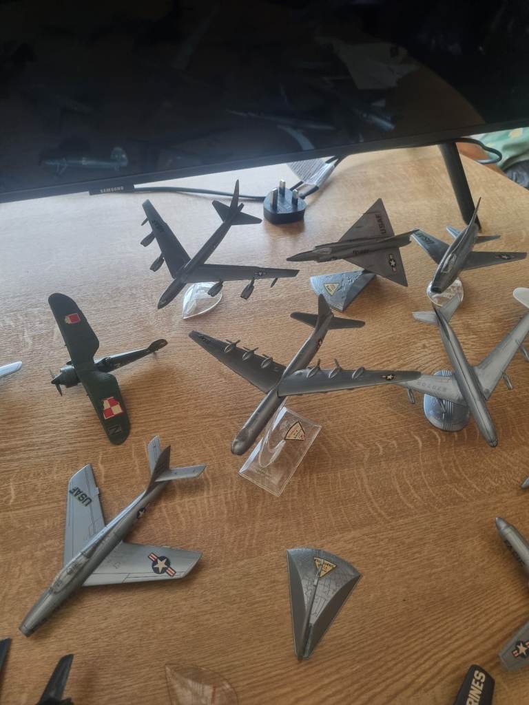 Airfix model plane collection 