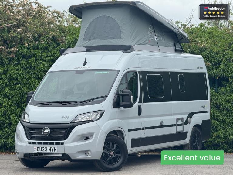 2023 Fiat HYMER FREE 600 Free 600|4 Berth|4 Belt|Pop Top|Shower VANLUX Motorhome DIESEL Manual