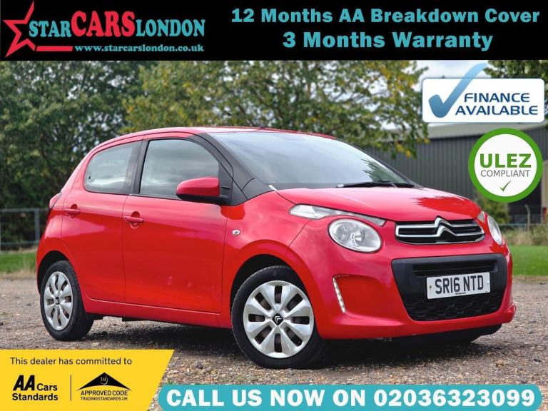 2016 Citroen C1 1.0 VTi Feel Euro 6 5dr HATCHBACK Petrol Manual