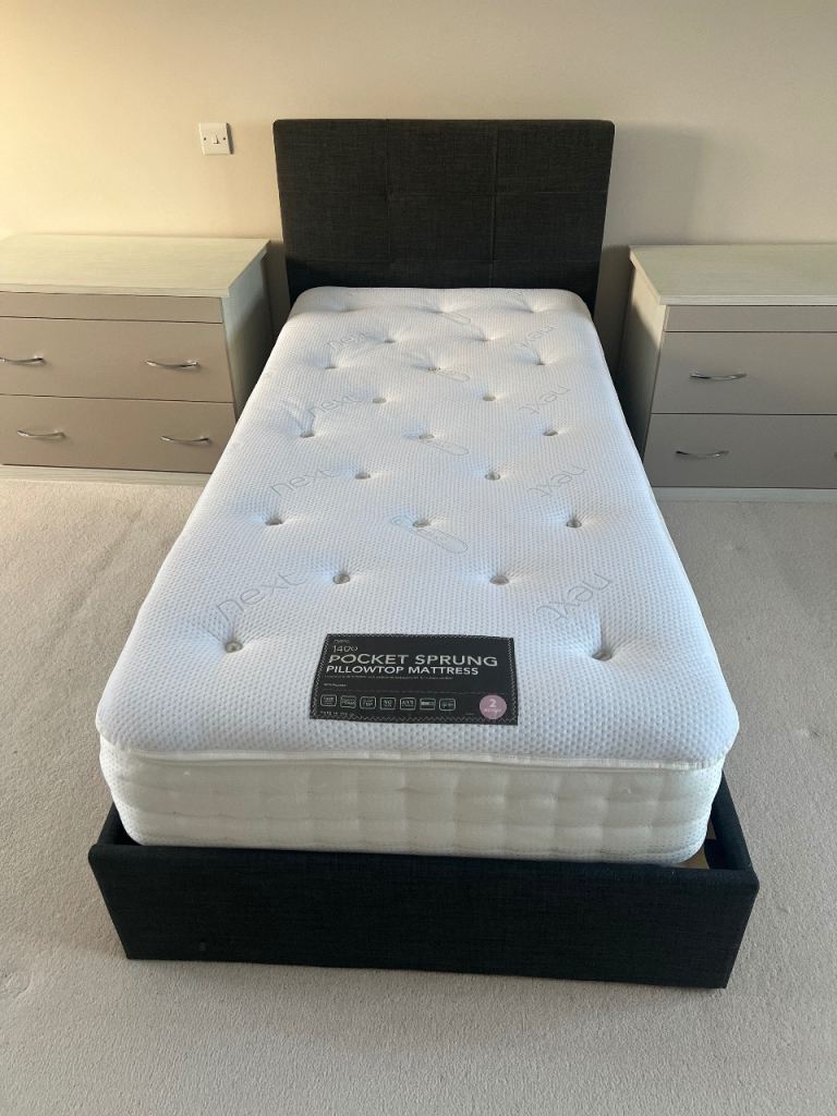 image for Single Bed and Mattress from Next