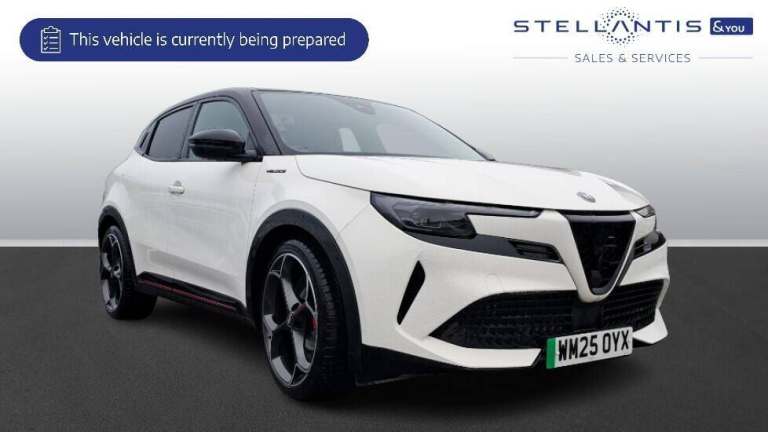 2025 Alfa Romeo Junior 207kW Elettrica Veloce 54kWh 5dr Auto HATCHBACK ELECTRIC Automatic