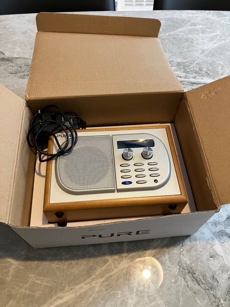 radio pure like new in box can deliver for a small charge