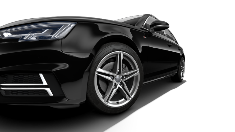 Audi Genuine 18” Alloy Wheels with Brand-New Pirelli P7 Tyres