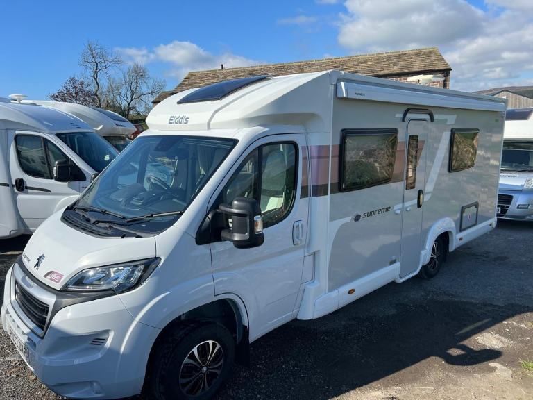 2022 - Elddis Supreme 185 - 2.2ltr - 5000 Miles - 4 Berth / 4 Belts 