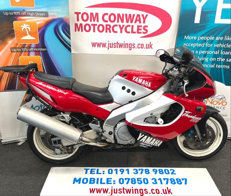 YAMAHA YZF1000R THUNDERACE, 1997(P), 17,106 MILES, GREAT ORIGINAL BIKE, £2495
