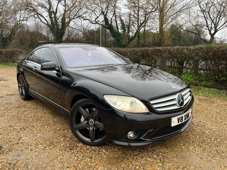 Mercedes-Benz CL500 5.5 V8,400 BHP, automatic, V8 private plate ,fully loaded, new service & battery