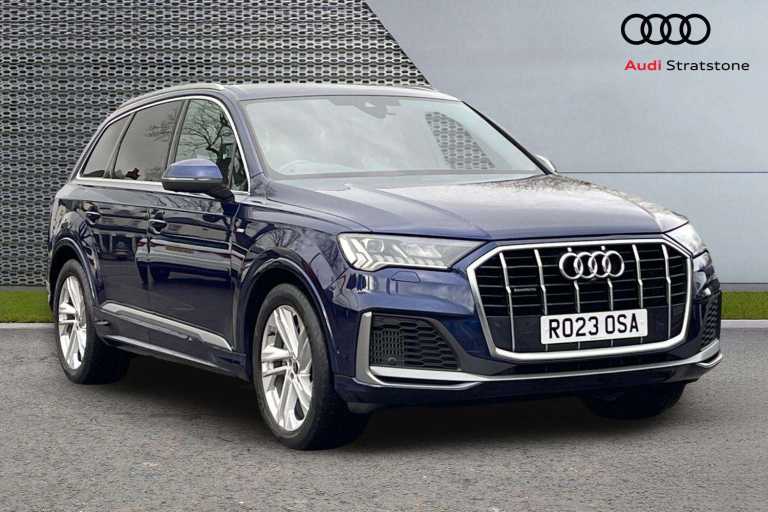 2023 Audi Q7 55 TFSI Quattro S Line 5dr Tiptronic SUV Petrol Automatic