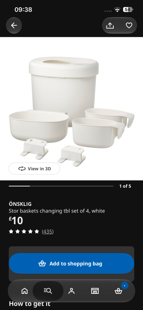 complete IKEA baby changing bundle in very good condition | in Bolton ...