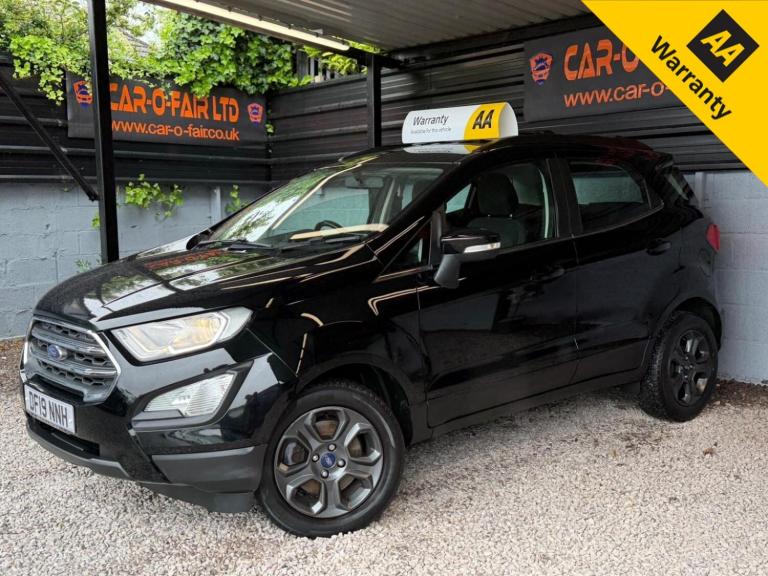 FORD ECOSPORT 1.0 T EcoBoost Zetec Black Manual Petrol 2019+1 F-KEEPER+BLUETOOTH