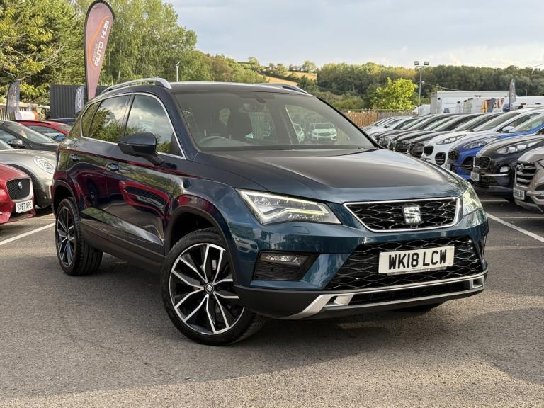 2018 SEAT ATECA 1.4 EcoTSI XCELLENCE ULEZ Petrol Manual 5 Door Blue