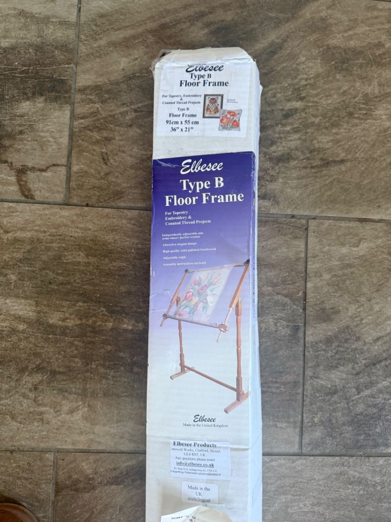 Elbesee Type B Floor Frame for Embroidery - New in Box