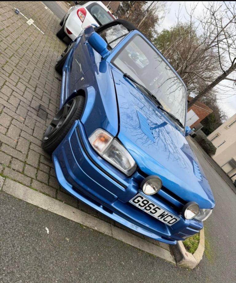 Ford, ESCORT, Convertible, 1989, Manual, 1597 (cc), 2 doors