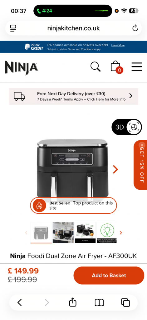 As new only been on few times got family who pass