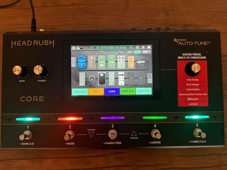 HeadRush CORE Guitar and Vocal Effects Processor (New Condition)