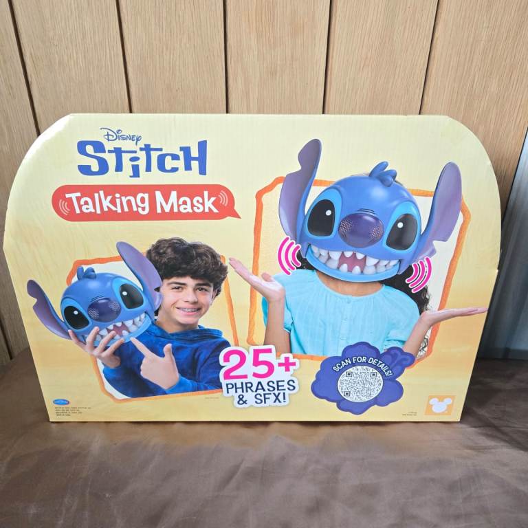 Disney Stitch Talking Mask – 25+ Phrases & SFX