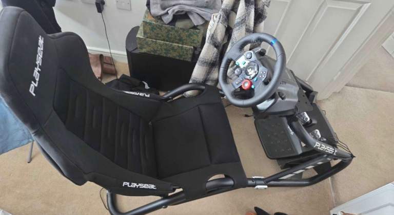 image for Playstation gaming chair great xmas present