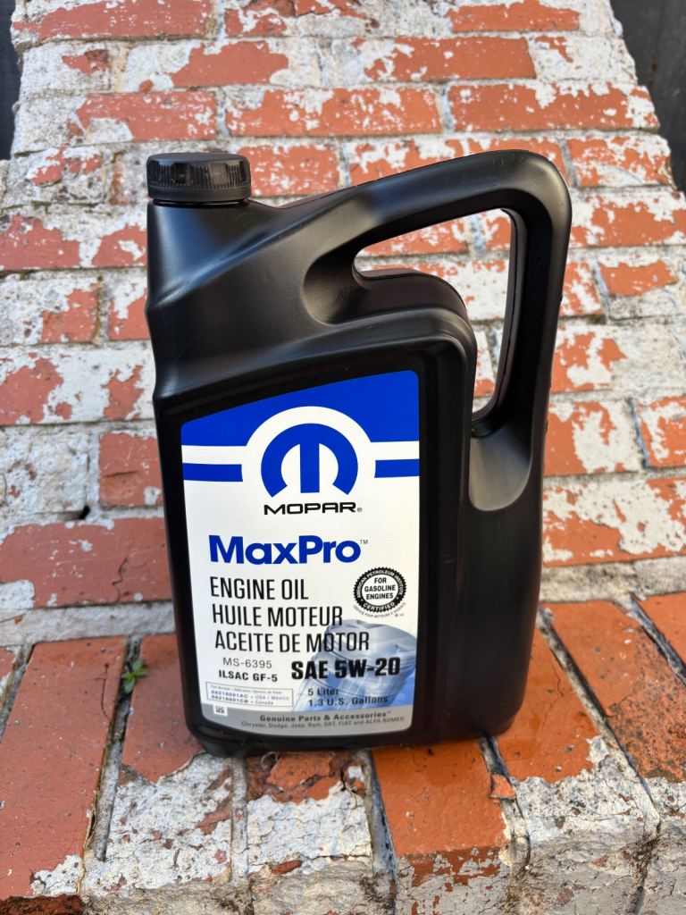 Brand new Mopar 5w 20 motor oil