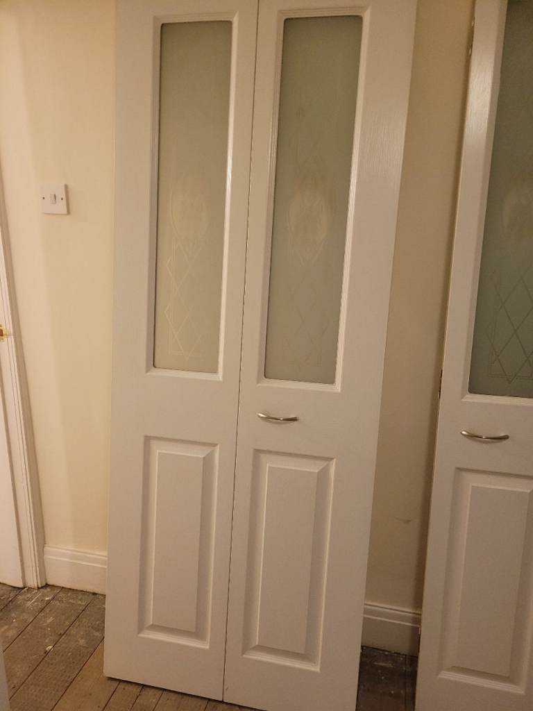 Internal bi fold glazed doors 
