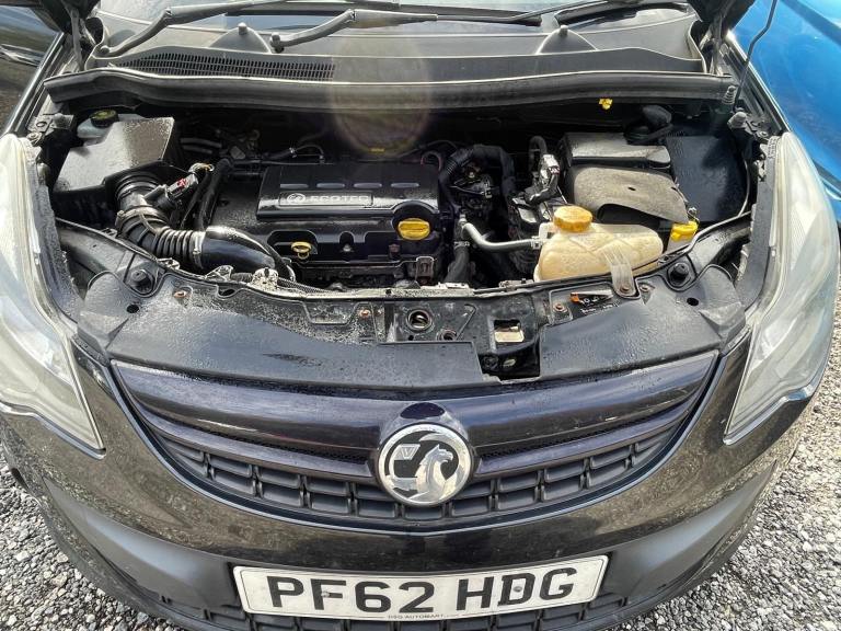 VAUXHALL CORSA 1.4 TURBO BLACK EDITION 62 REG SERVICE HISTORY 12 MONTHS MOT LOW INSURANCE