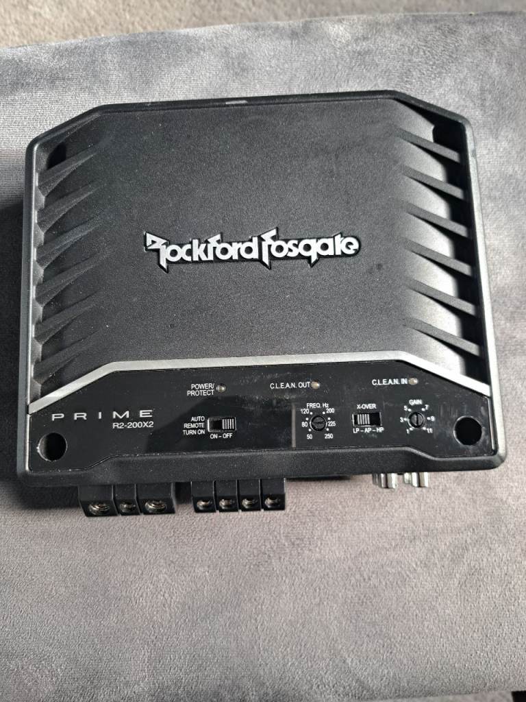 Rockford fosgate amplifier 