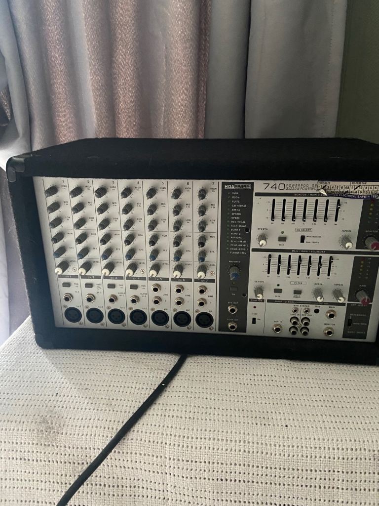 Powerpod 740  equaliser 