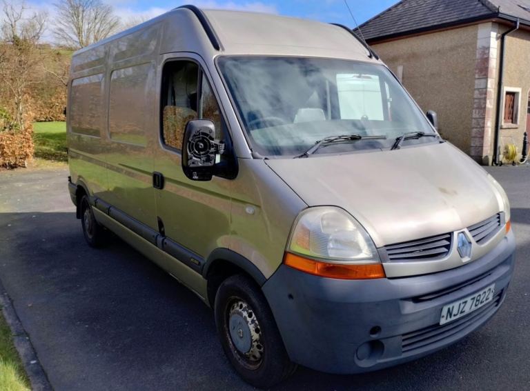 2009 Renault Master 2.5DCI Mwb Medium Roof Panel Van Mot and Tax